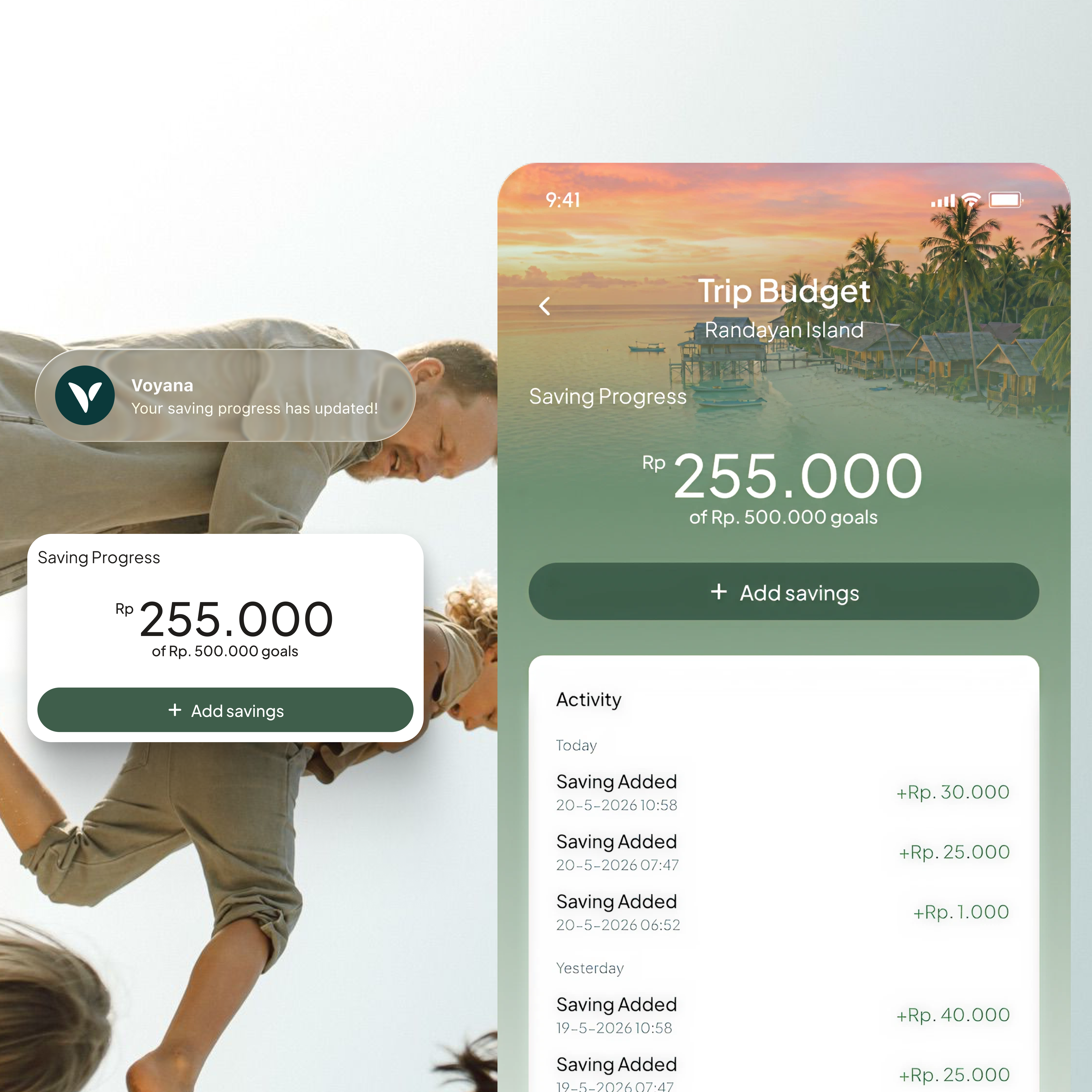 Voyana hidden gems travel discovery screen preview
