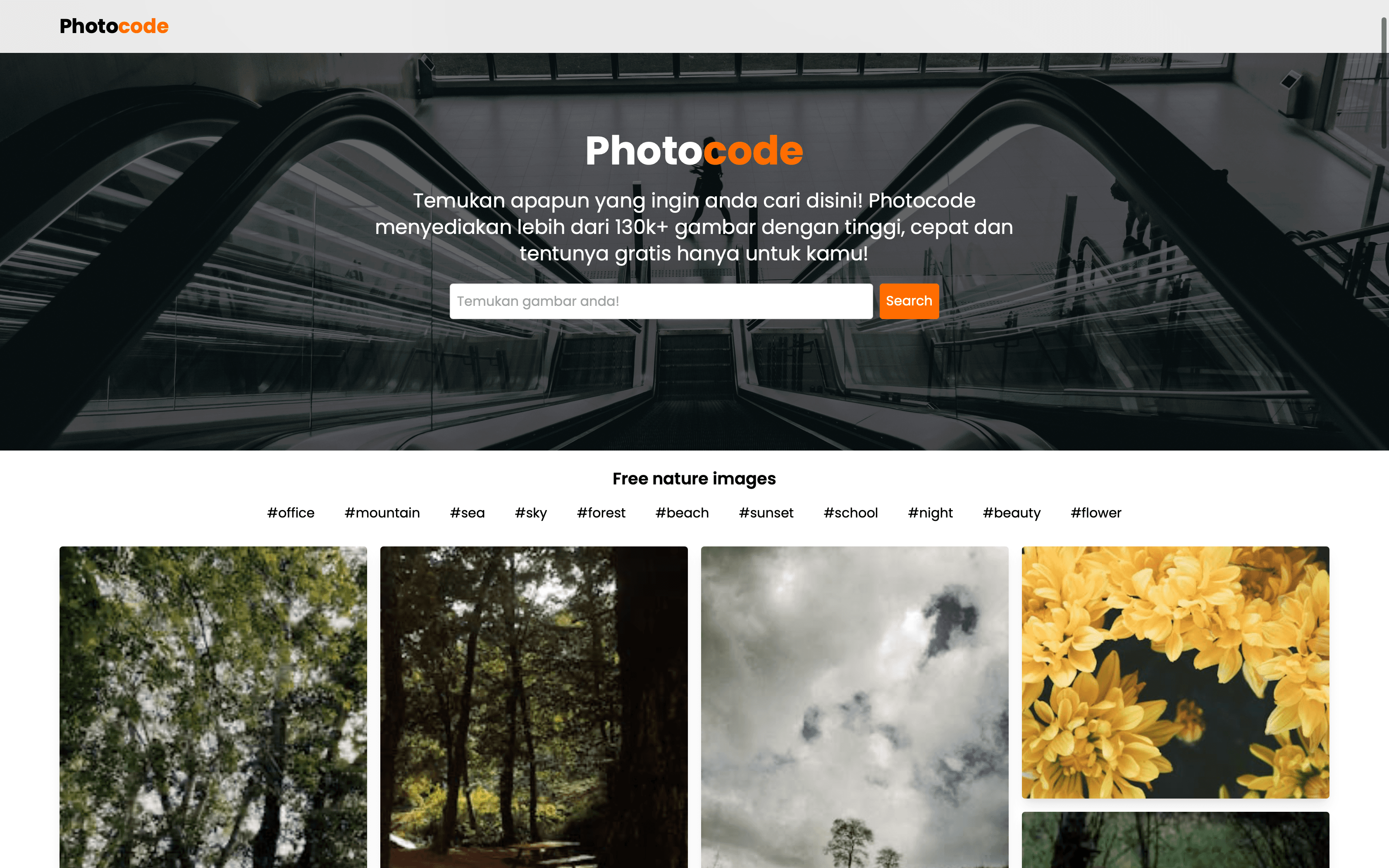 Photo Code image gallery cover preview
