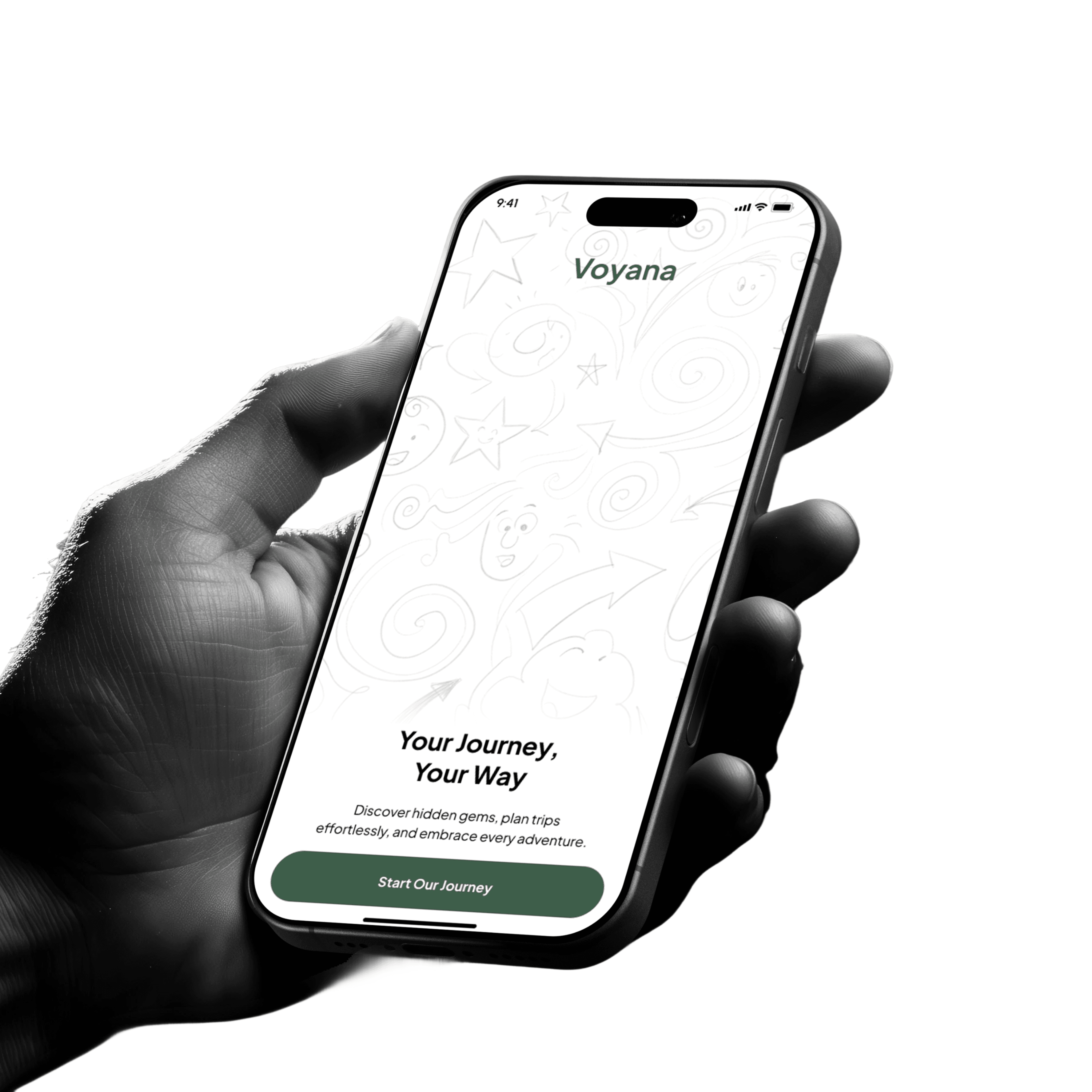 Voyana travel companion mobile app cover preview